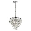 Elegant Lighting Kora Collection Pendant D13 H10.9 Lt:3 Chrome Finish - 3 of 4