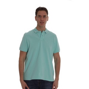 Whiskey and Oak Classic Fit Short Sleeve Polo Shirts for Men - 1 of 3