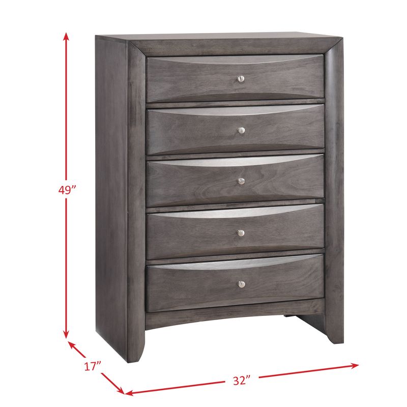 Madison Chest Gray - Picket House Furnishings, 6 of 7