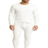 Mens 2 Piece Full Waffle Knit Thermal Set - 2 of 4