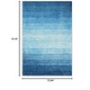Lahome Abstract Ombre Plush Area Rug – Soft Gradient Accent with Non-Slip Backing - 3 of 4