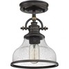 Quoizel Lighting Grant 1 - Light Semi-Flush Mount in  Palladian Bronze - 2 of 3