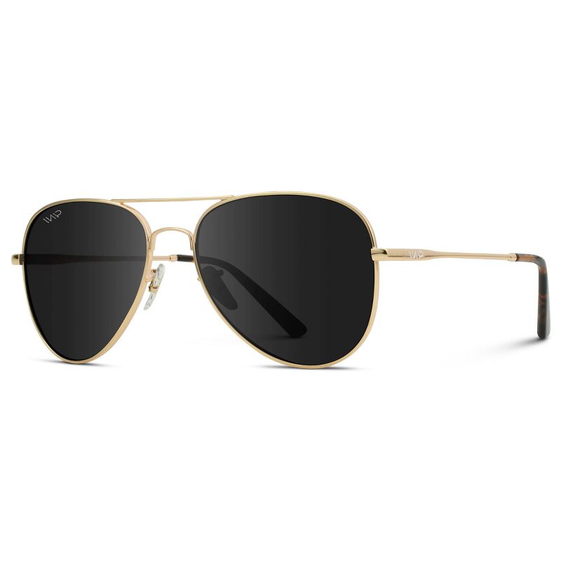 WMP Eyewear Classic Pilot Style Polarized Aviator Sunglasses, 2 of 4