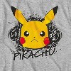 Pokemon Boys Pikachu Game Shirt - Gotta Catch Em All - Ash Pikachu Charizard Pokeball Official T-Shirt (Heather, X-Large) - 2 of 4