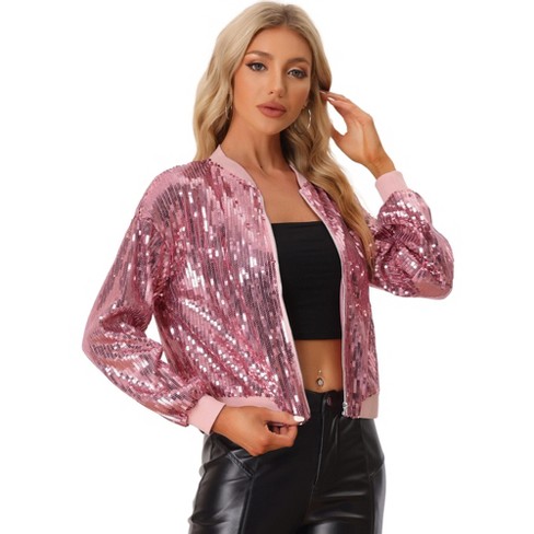 Target sequin sleeve on sale jacket