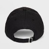 Concept One Love Embroidered Dad Hat – Black: Cotton Twill, Adjustable Strap, Midweight Fabric - 3 of 4
