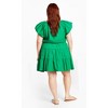 Women's Plus Size Alina Dress - bright green | CITY CHIC - 2 of 4