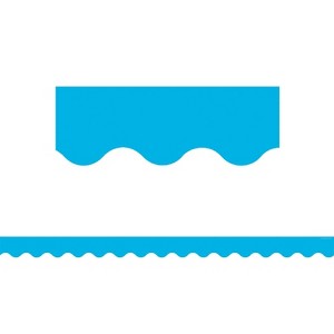 Teacher Created Resources 35' x 3" Aqua Scalloped Border Trim (TCR5703) - 1 of 1