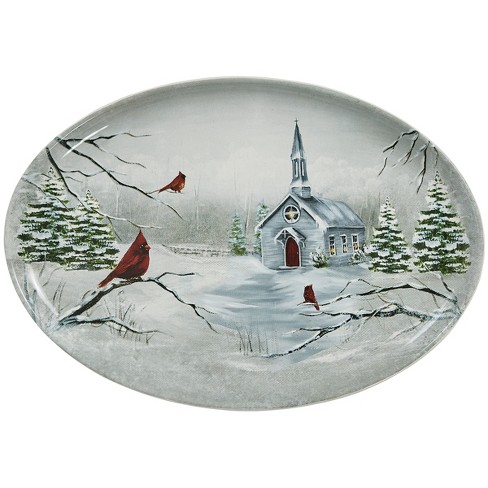 Park Designs All Is Calm Oval Platter - image 1 of 3