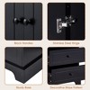 NicBex Bathroom Cabinet with 2 Doors&4 Drawers,Bathroom Floor Cabinet with Adjustable Shelves,Freestanding Storage Cabinet for Bathroom/Office - 4 of 4