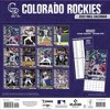 MLB Colorado Rockies 2025 12"x12" Team Wall Calendar - 4 of 4