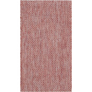 Courtyard CY8521 UV & Stain Resistant Non-Shedding Power Loomed Indoor/Outdoor Rugs - Safavieh - 1 of 4