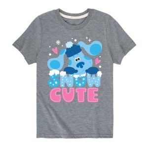 Boys' - Blue's Clues & You! - Snow Cute Short Sleeve Graphic T-Shirt - 1 of 4