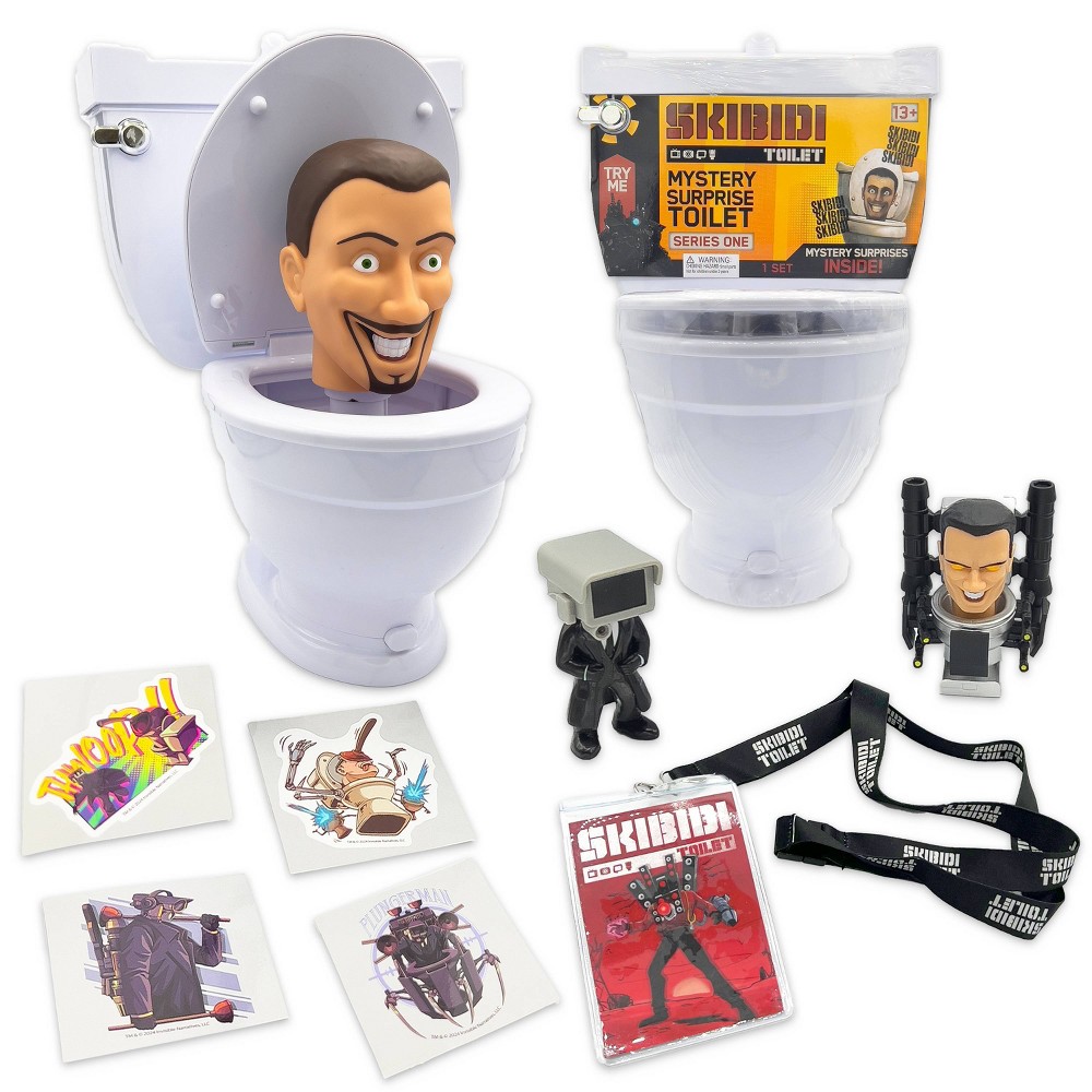Photos - Action Figures / Transformers Skibidi Toilet Mystery Surprise Toilet