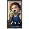 PosterPalooza | Panoramic Classic Modern Black Frame - UV Acrylic, Foam Board Backing, Hanging Hardware - 2 of 4