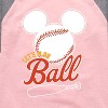 Girls' - Disney - Let's Play Ball Shirt Tail Raglan Graphic T-shirt - 2 of 4