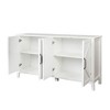NicBex Modern TV Stand with 4 Doors and 4 open shelves Entertainment Center Media Console for Living Room - 3 of 4