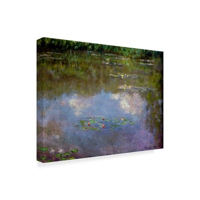 Trademark Fine Art -Claude Monet 'Water Lilies, The Cloud, 1903' Canvas Art