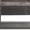 HomeRoots Set Of Two Gray Wood Wall Mounted Floating Shelves - 3 of 4