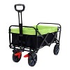 150L Collapsible Wagon Cart Foldable, Utility Garden Wagon with 360lbs Weight Capacity, Heavy Duty Portable Sport Wagon with Wheels - 4 of 4