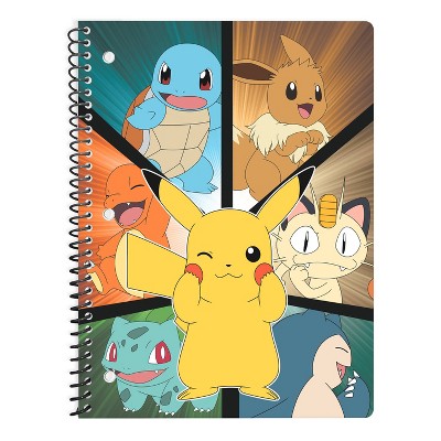 Pokemon Single Subject Notebook