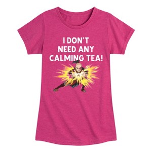 Girls' - Avatar: The Last Airbender - Zuko Calming Tea Fitted Short Sleeve Graphic T-Shirt - 1 of 4