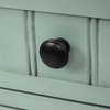 ORRD Small Entryway Table with Storage Drawers and Bottom Shelf for Living Room, Narrow Sofa Console Table for Hallway（Navy） - 2 of 4