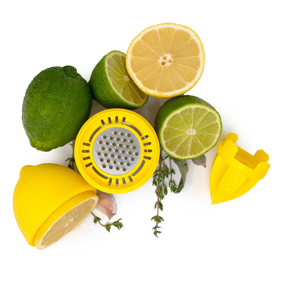 Norpro Citrus Juicer and Zester, Yellow - thumbnail 2