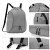Generic  Sports Gym Bag Drawstring Backpack with Shoes Basketball - 4 of 4