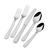 Gourmet Basics by Mikasa 20pc Portland Flatware Set: 18/0 Stainless Steel, Dishwasher-Safe, Service for 4, Traditional Style - 4 of 4