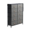 Amelia 10 Drawer Storage Dresser Wide | ARTFUL LIVING DESIGN - 2 of 4