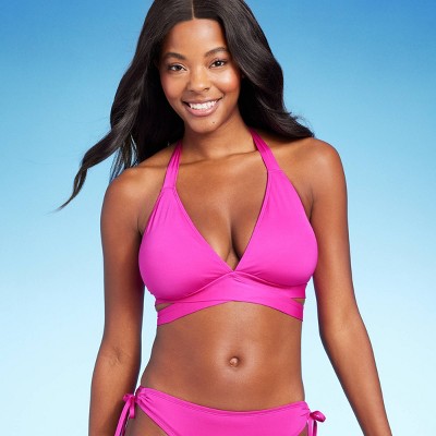 d cup halter bikini top