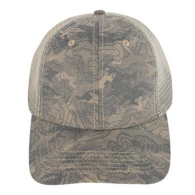 Dri Duck Men's Camo Territory Sustainable Trucker Hat