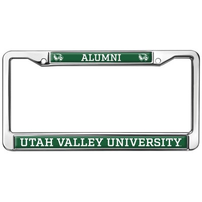 Utah Valley University Alumni Full Size Standard License Plate Metal Frame