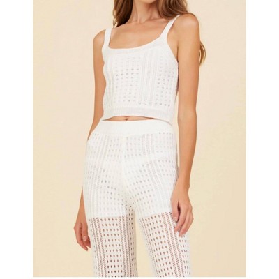 Women's Knit Cropped Tank - SURF GYPSY
