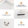 24.8" Toy Chest for Boys Girls, Kids Wood Large Toy Box, Storage Bench with Safety Hinge,Storage Trunk for Entryway, Living Room, Bedroom, Playroom - 4 of 4