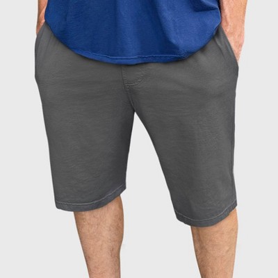 City Threads Men's 100% Cotton Soft Knit Jersey Shorts - USA-Made