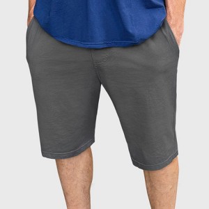 City Threads Men's 100% Cotton Soft Knit Jersey Shorts - USA-Made - 1 of 4