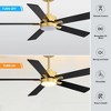 Airsurfer 52 Inch Ceiling Fan with Light and Remote Control - 4 of 4
