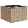 vidaXL 9 Piece Patio Sofa Set with Cushions Beige and Cream Poly Rattan - 4 of 4