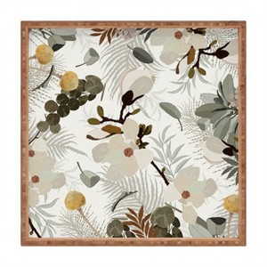 Iveta Abolina Ella Cream Square Bamboo Tray - Deny Designs - 1 of 2