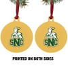 St. Norbert College Secondary Logo Aluminum Holiday Christmas Tree Ornament - 2 of 4