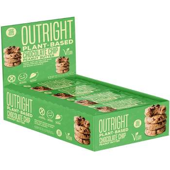 Outright Vegan Chocolate Chip Peanut Butter - 12pk