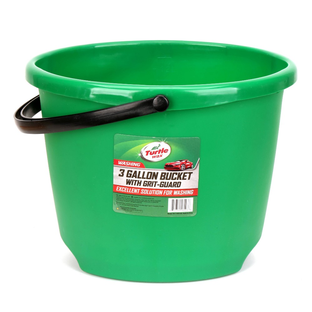 Turtle Wax 3 Gallon Bucket with Grit Guard
