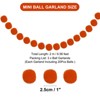 Unique Bargains Party Decorative Polyester Yarn Pom Pom Ball Garlands 3 Pcs - 2 of 4