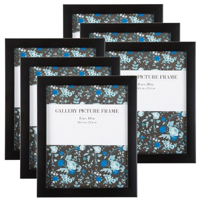 Hastings Home 8 x 10-in Picture Frames - 6-pc - Black