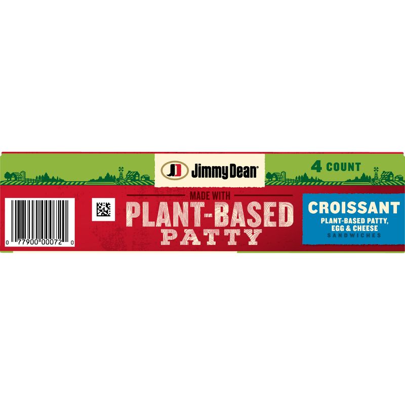 Jimmy Dean Plant-Based Patty Frozen Breakfast Sandwich - 4ct/18oz, 6 of 11
