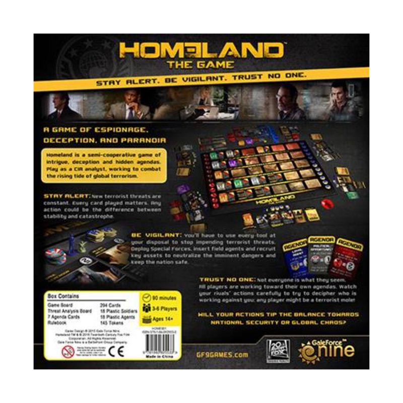 Homeland - The Game Board Game, 2 of 4