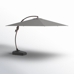 GRANDPATIO 9'10" Square Cantilever Sunbrella Umbrella - 1 of 4