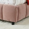GDFStudio Abbott Queen Size Tufted Chenille Upholstered Bed with Drawer and Headboard - 4 of 4